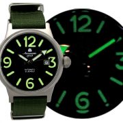 Aeromatic A1337 Automatic German Retro Panzer-Feldhaubitze Watch 2