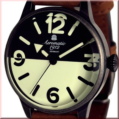 Aeromatic A1366 Automatic German Retro Panzer-Feldhaubitze Watch 1
