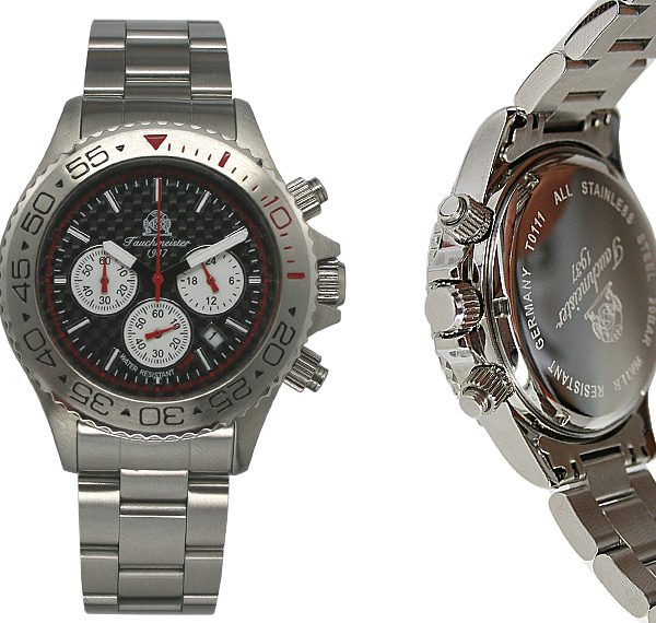 Tauchmeister1937 T0111 Professional Diver Chronograph U-BOOT Watch 3
