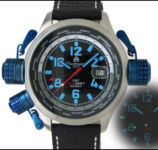 Tauchmeister1937 T0181 XXL-Pilot «World-Tour» Watch 3