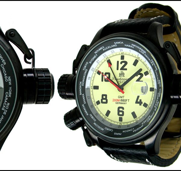 Tauchmeister1937 T0183 XXL-Pilot «World-Tour» Watch 1