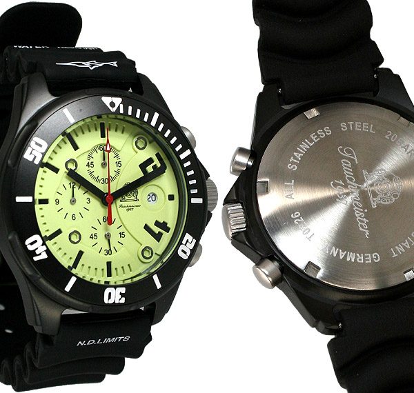 Tauchmeister1937 T0226 Marine Diver Chronograph «Professional Deep Sea» Watch 2
