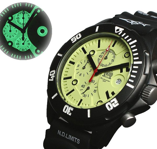 Tauchmeister1937 T0226 Marine Diver Chronograph «Professional Deep Sea» Watch 3