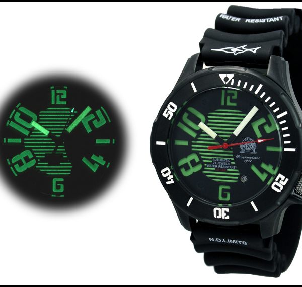 Tauchmeister1937 T0244 Automatic Marine Diver «Professional Deep Sea» Watch with 3-D Dial 2
