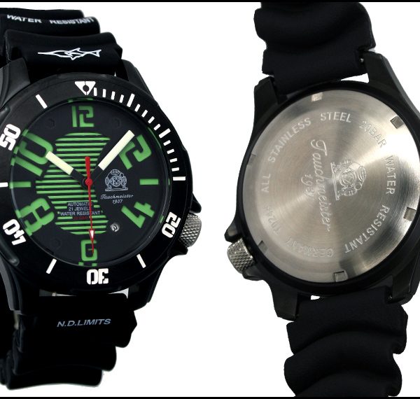 Tauchmeister1937 T0244 Automatic Marine Diver «Professional Deep Sea» Watch with 3-D Dial 3